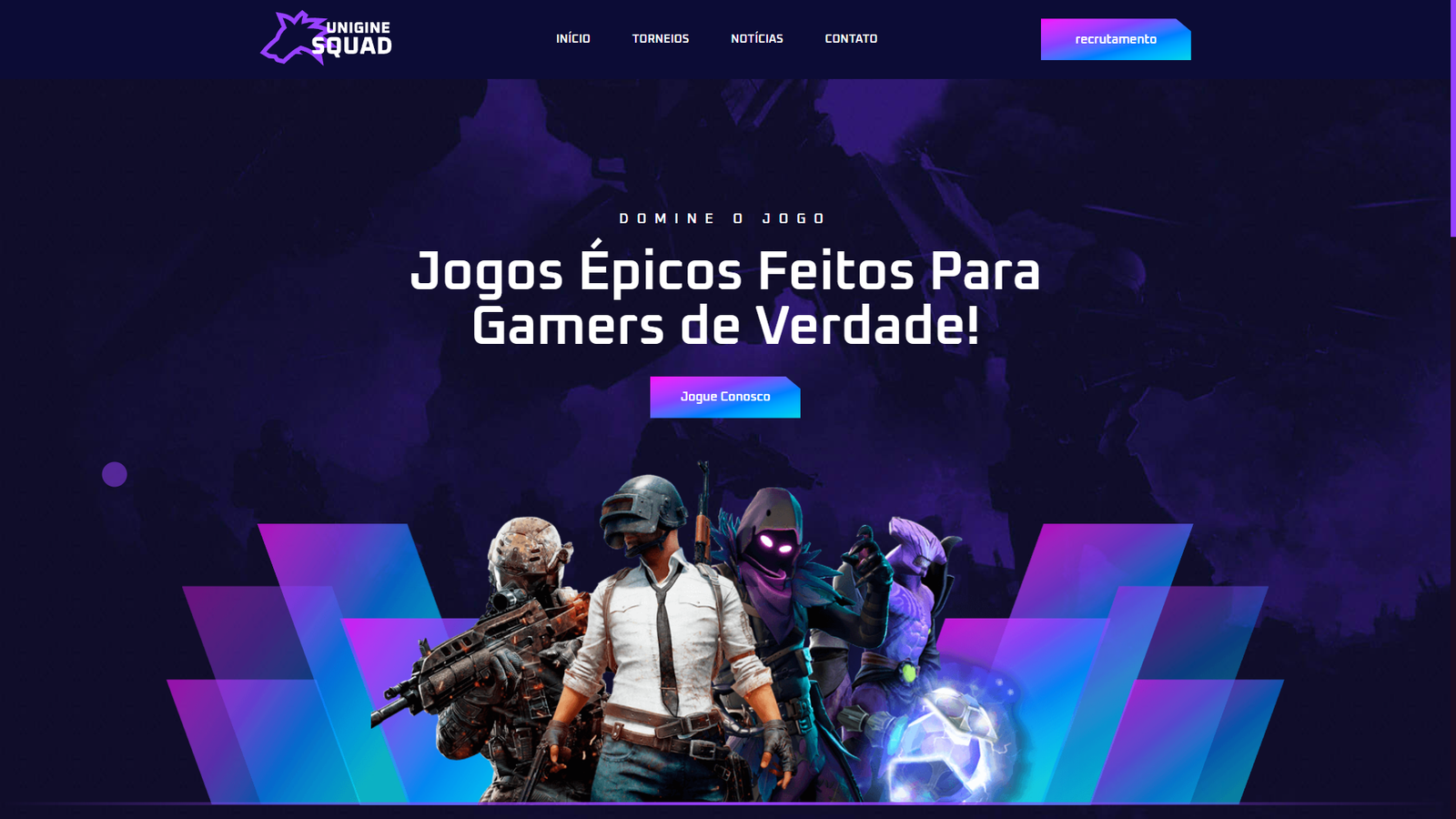 Interface e layout UXCode Studio